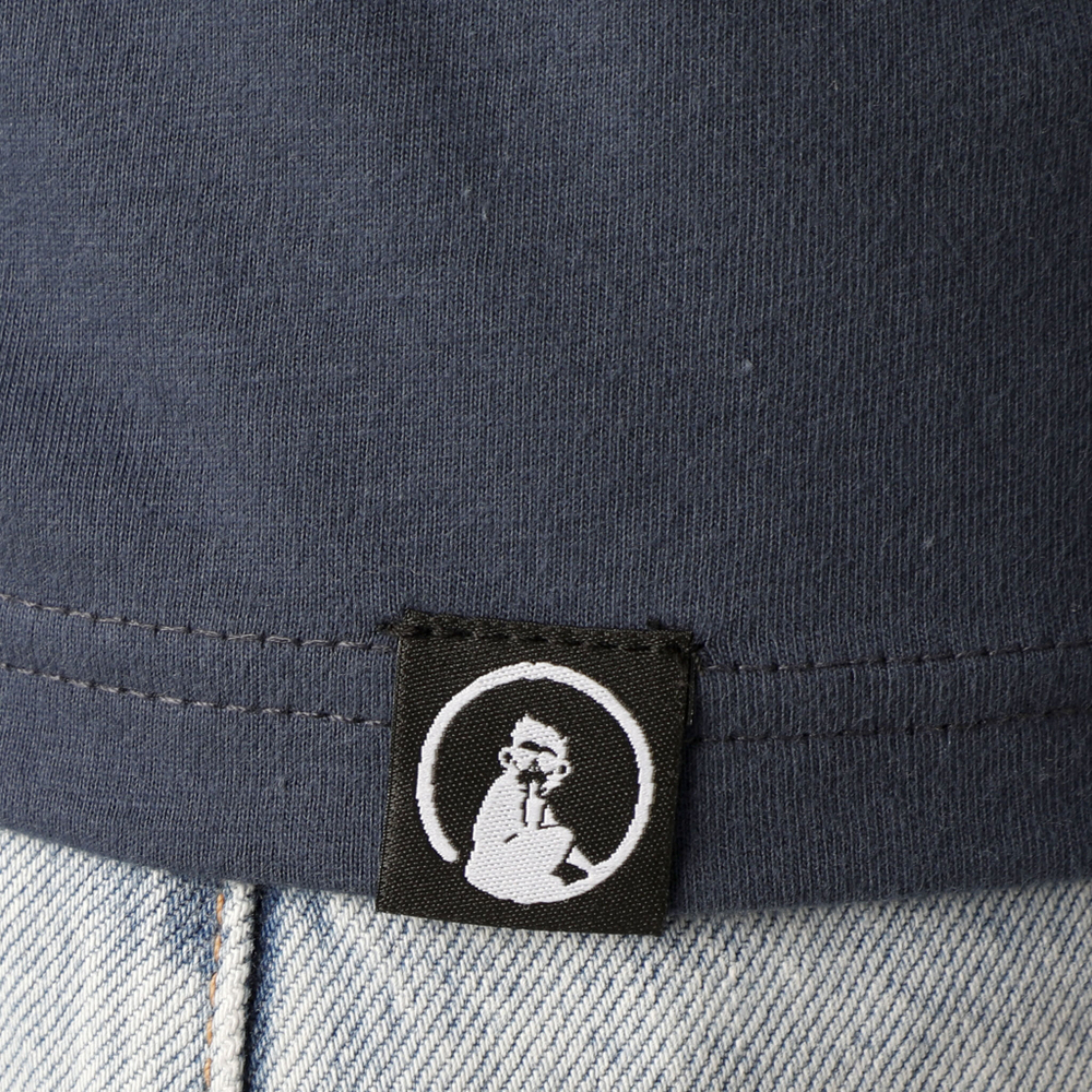 Мужское теннисное поло Quiet Please NYC T-Shirt Men - Dark Blue, Yellow