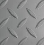 Рулонное резиновое покрытие "КОМФОРТ" - ЕЛОЧКА, ширина 1,5 м, серый, рулон 10м