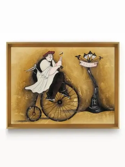 Картина настенная в багетной раме "Повар" 42*32 см