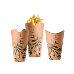 Контейнер   вертикальный для картофеля фри, 480 мл, картон, 50 шт/уп, Garcia de