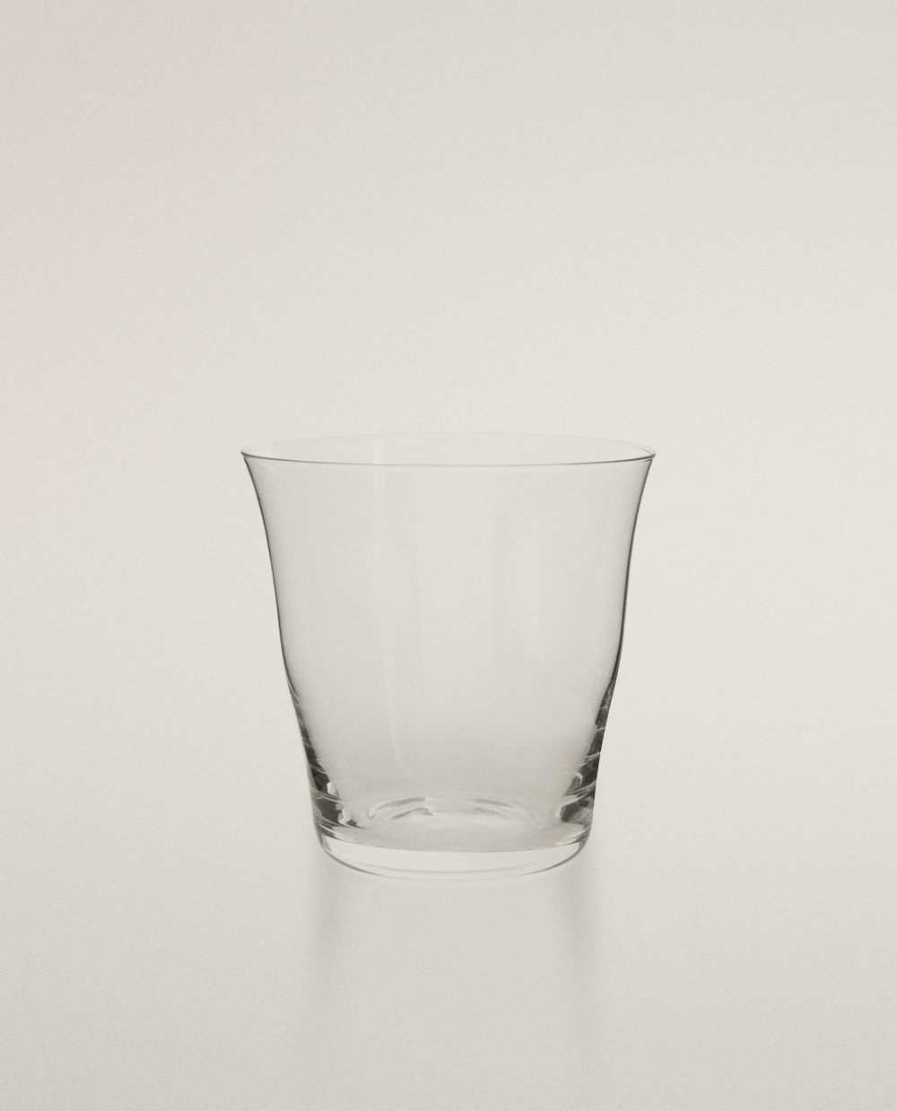 Zara Home стакан из стекла, цвет прозрачный, 10 см · 0274/401