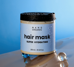 Увлажняющая маска для волос "Super Hydrating", ТМ NANO ORGANIC