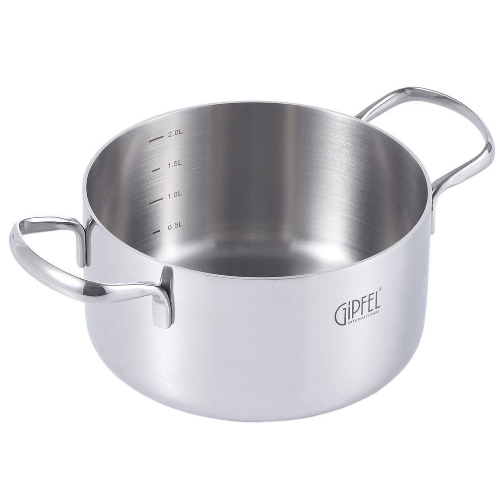 Кастрюля из нержавеющей стали Gipfel Galaxy 51968 18 см/2,2 л