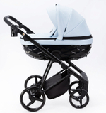 Детская коляска Adamex Quantum 2 в 1 Q-TK25 (ГОЛУБОЙ)