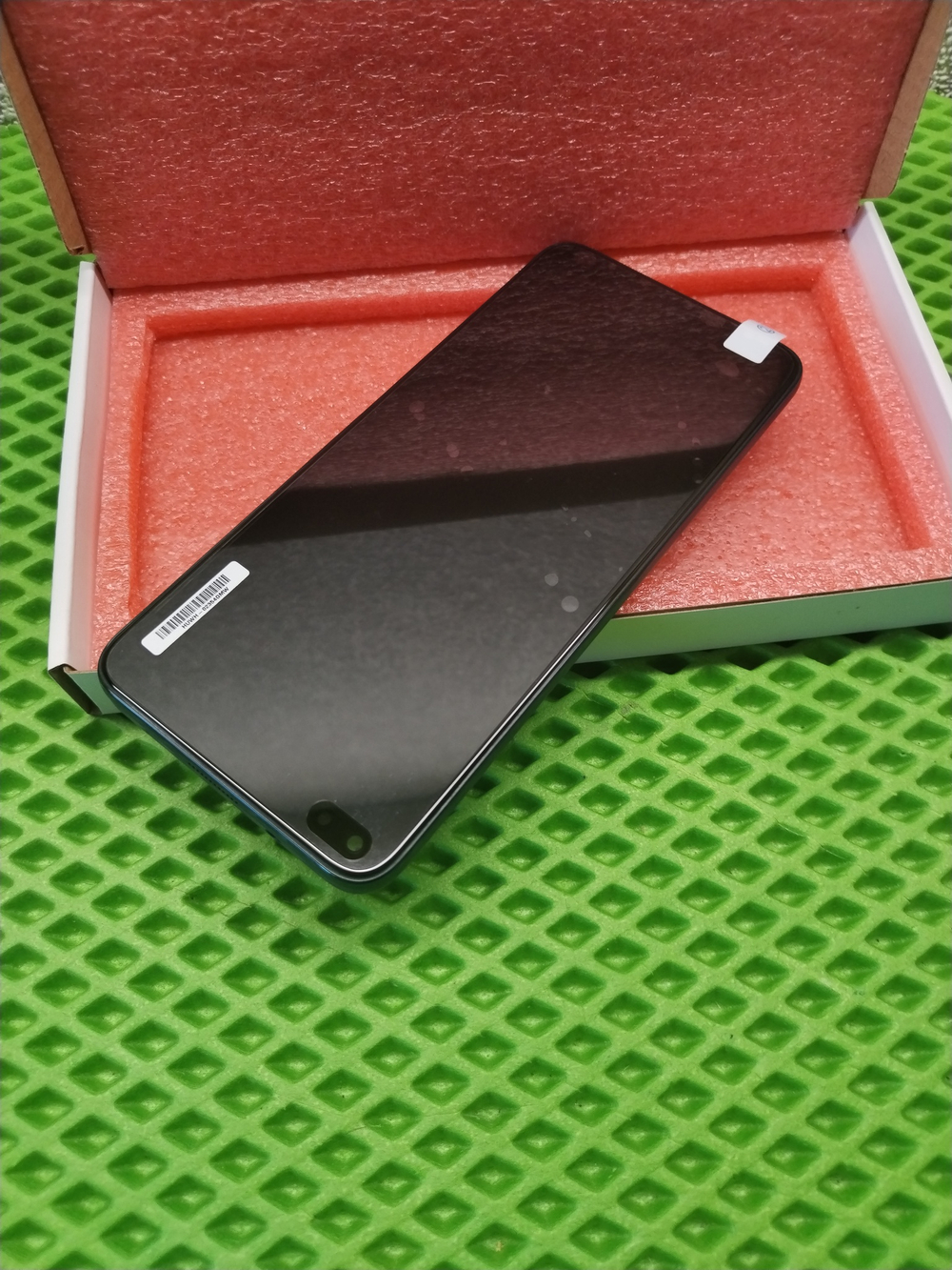 Honor 50 Lite (NTN-LX1) / Дисплейный модуль (в сборе с тачскрином и аккумулятором) (в рамке) (ORIG-SP)