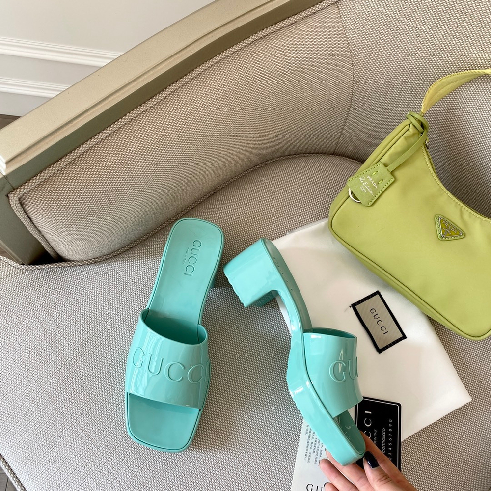Gucci Rubber Slide Sandal