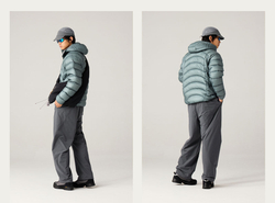 Пуховик Nothomme Blue 750 Fill Power Lightweight Packable Hooded Down Jacket for Men