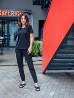 Брюки медицинские женские | Б-123 кулирная гладь