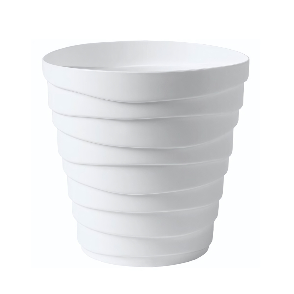 Кашпо "Бархан" (1,4л) Цв. Белый