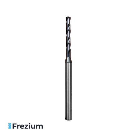 Сверло твердосплавное по металлу с внутренним подводом под СОЖ "YG-1" (2.8x4x21x57; DH452028)