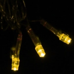 Гирлянда для дома 2,5м 24 лампы LED прозрач.пров.,8 реж, IP-20, Теплый белый