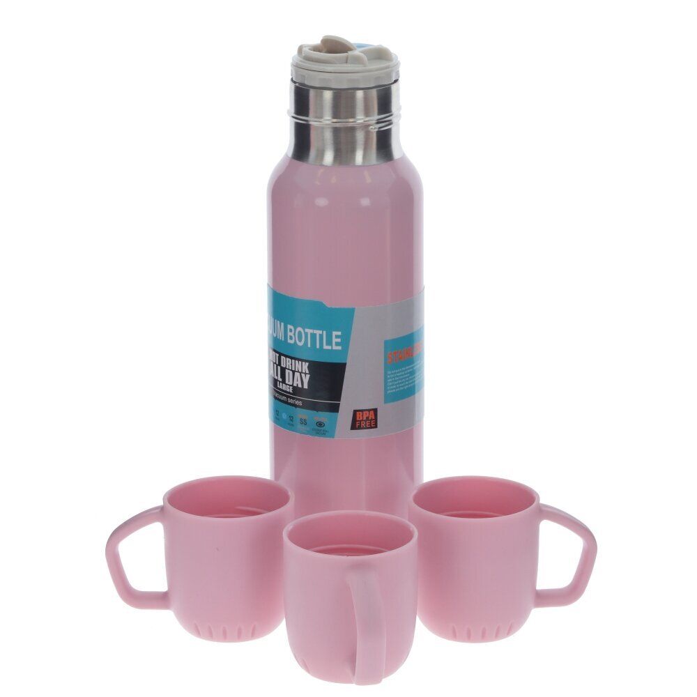 GAEM Термос с двумя кружками, 600 мл, L9,5 W7 H26,5 см