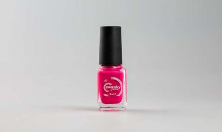 Лак для стемпинга Swanky Stamping M12, фуксия, 6 мл.