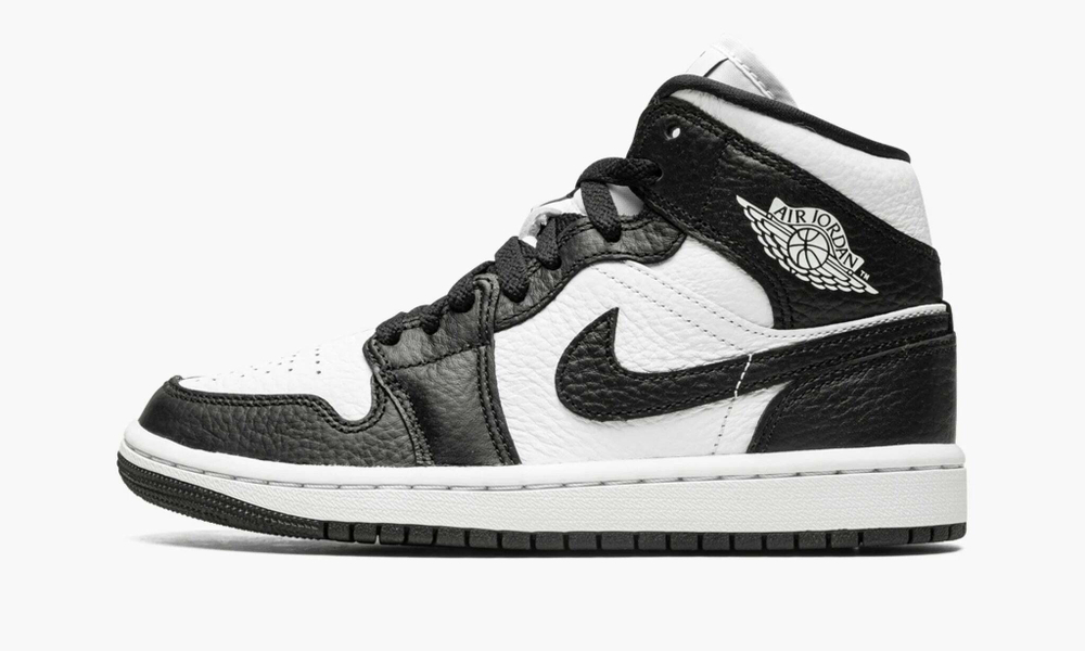 Air Jordan 1 Mid Split WMNS "Black White"