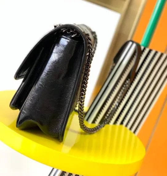 Женская сумка на плечо Saint Laurent Niki черный