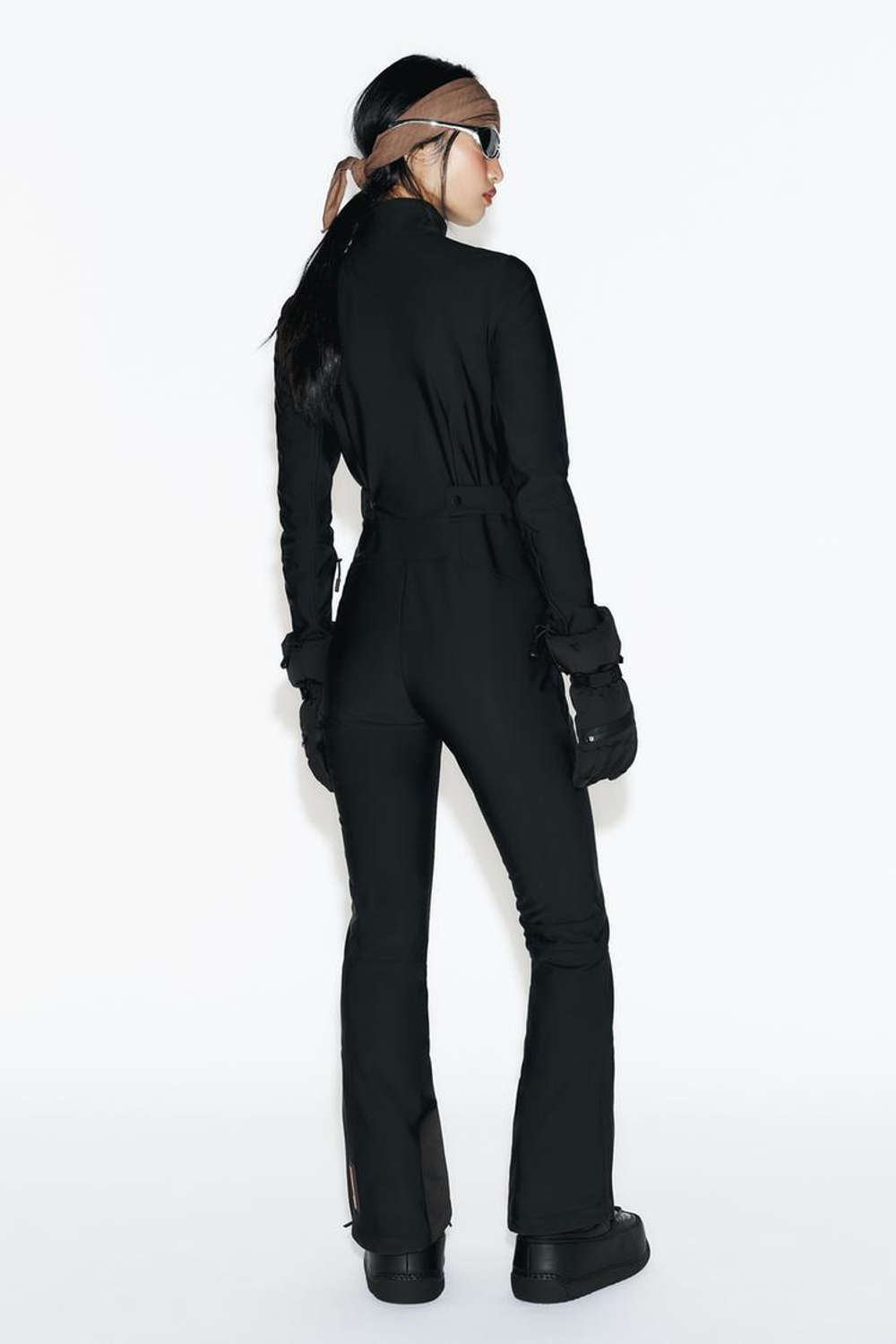 ZARA ВЕТРОЗАЩИТНЫЙ И ВОДОНЕПРОНИЦАЕМЫЙ КОМБИНЕЗОН RECCO®, ЧЕРНЫЙ