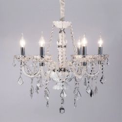 Citilux Финка CL353161 Люстра стеклянная подвесная Белая