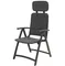 Стул пластиковый складной Acquamarina, антрацит | NARDI | Италия