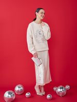 СВИТШОТ UNIVERSITY PASTEL BEIGE