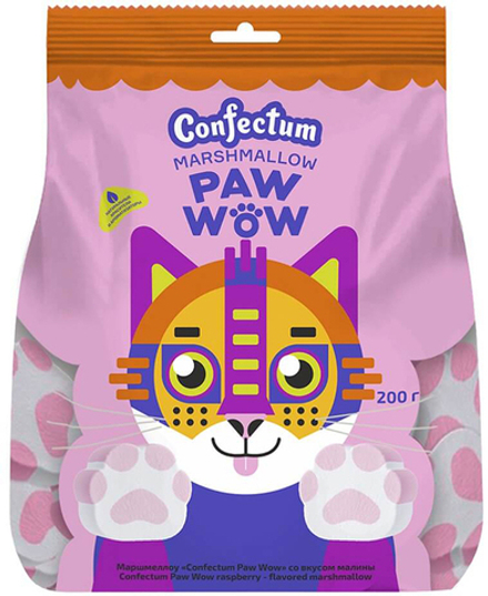 Маршмеллоу Confectum Paw Wow со вкусом Малины 200г