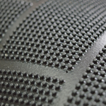 Коврик 45*75см придверный резиновый PIN MAT "Кирпичики" п/кр