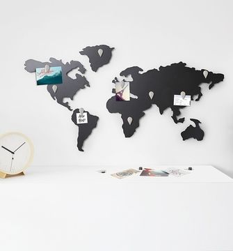 Декоративное металлическое панно карат мира с магнитами-УМБРА-