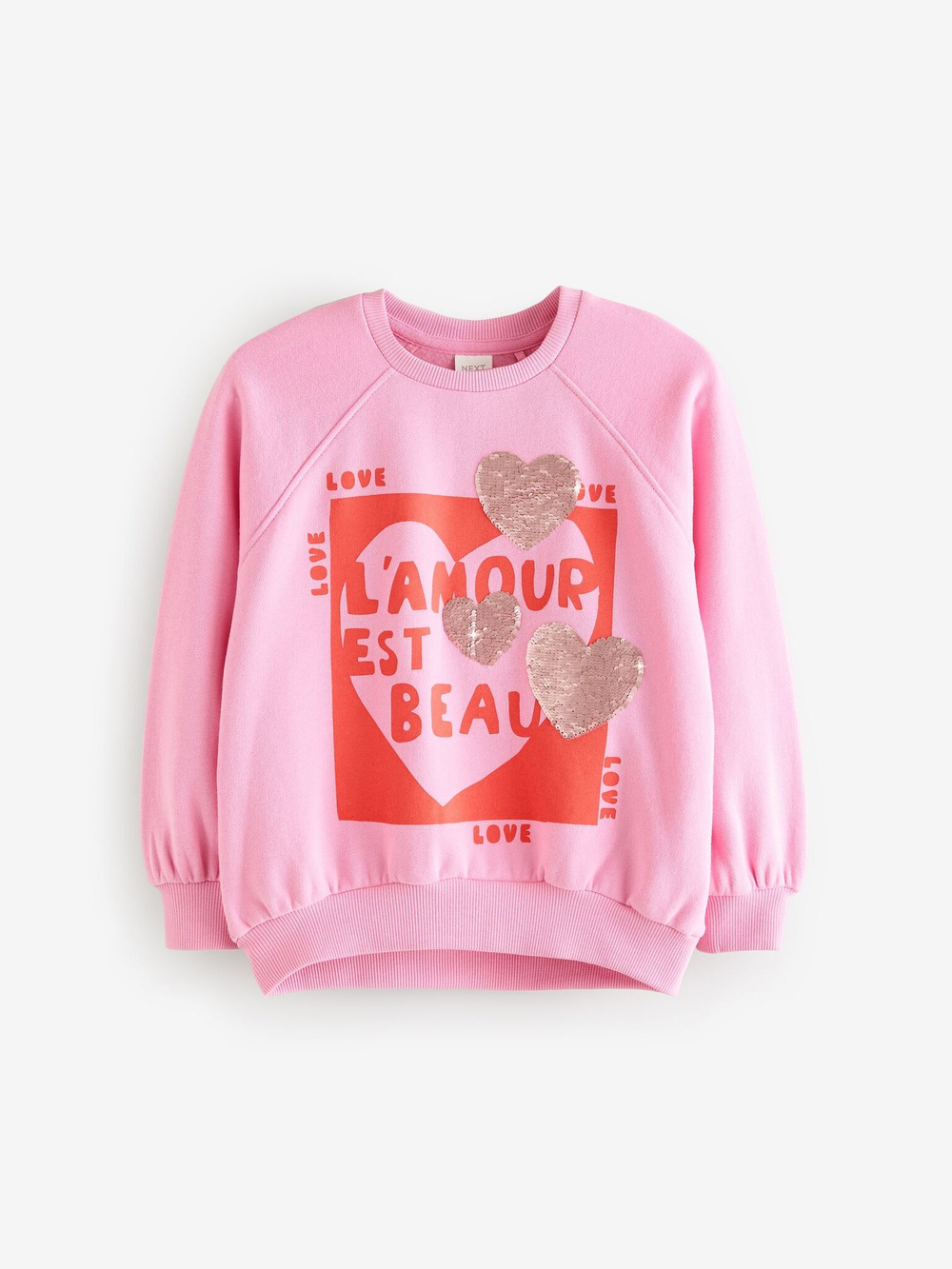 Толстовка для девочки Next E61-824, Розовый