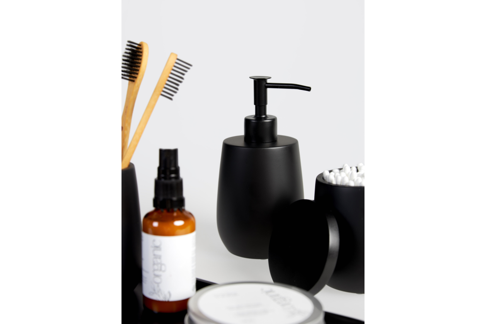 Набор аксессуаров для ванной Home One Nature Black 4 пр.