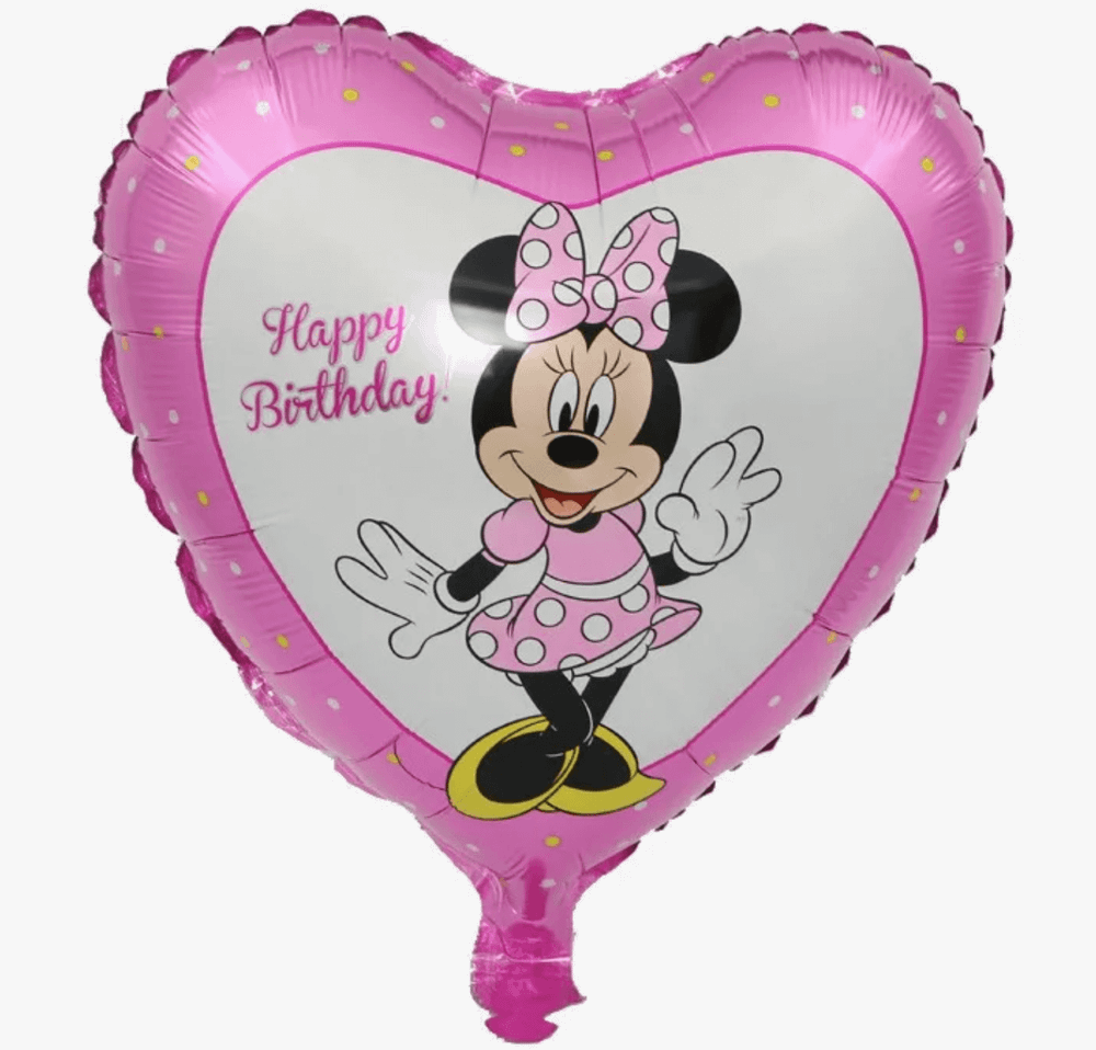 Шар Сердце Минни Маус HB