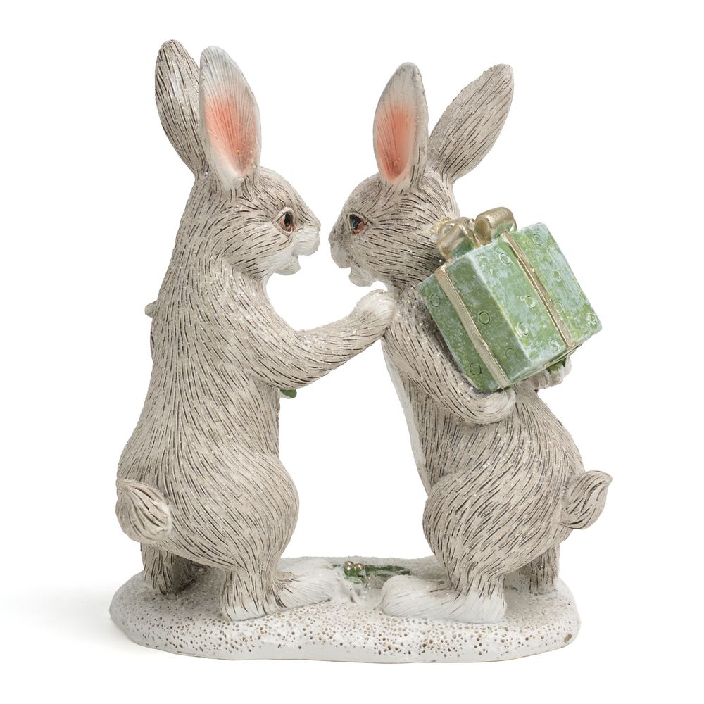 СТАТУЭТКА "КРОЛИКИ" 10,5Х6Х13 СМ