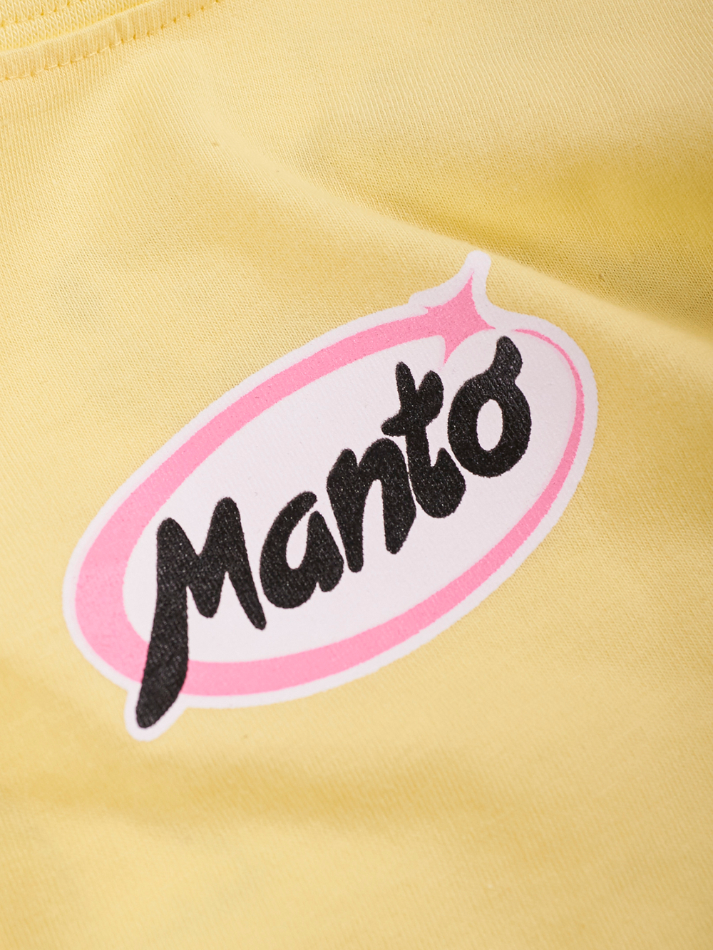 Детская Футболка MANTO DOGS жёлтая
