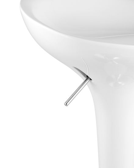 Стул барный Zed белый