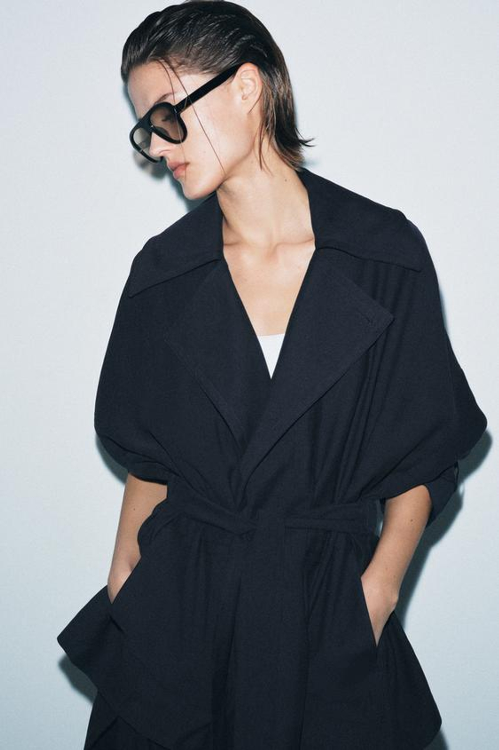 Короткий тренч ZW COLLECTION - ZARA