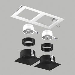 Встраиваемый светильник Lightstar Domino D5260707BMOD