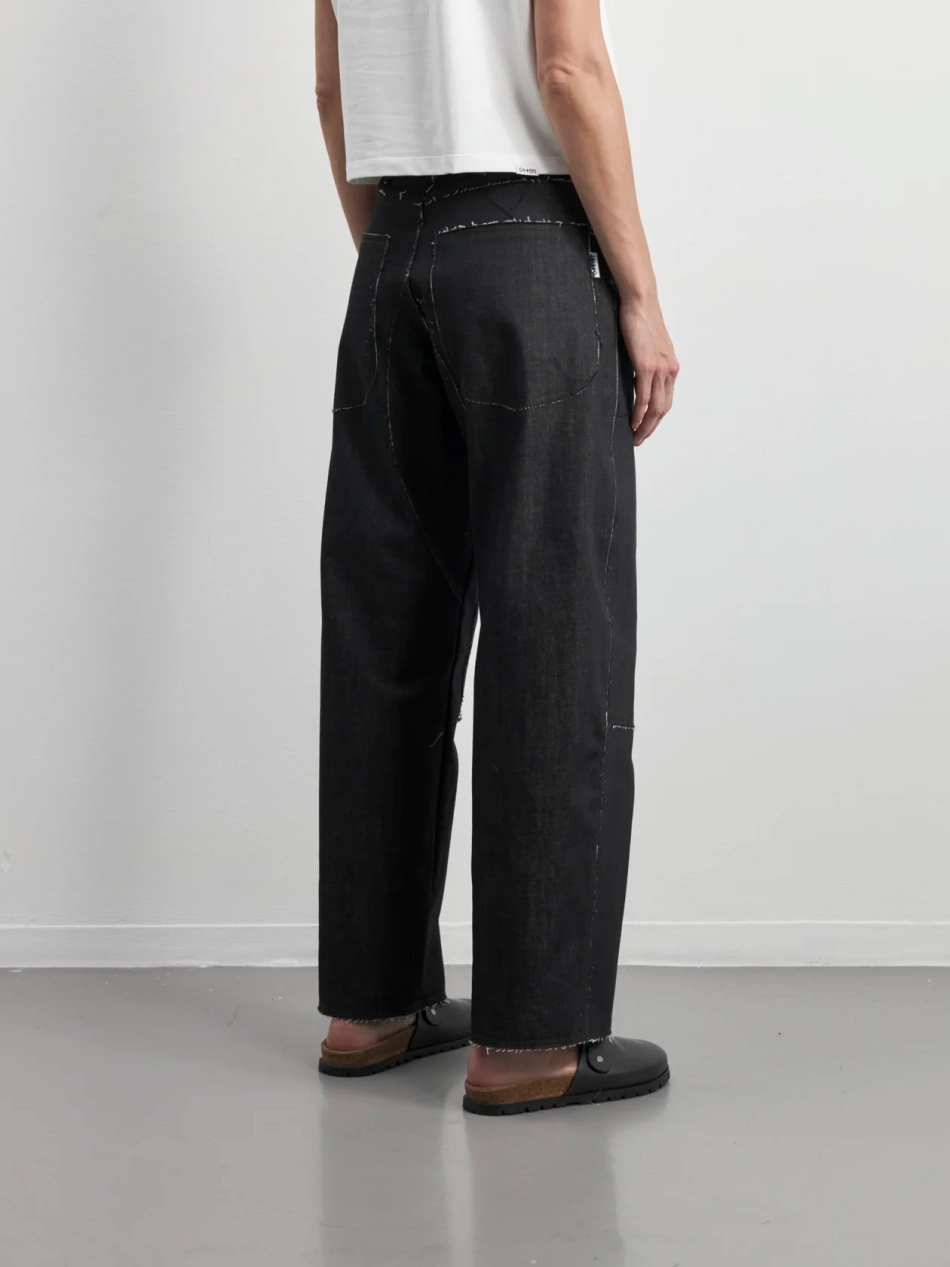 Джинсы с отстрочкой J1