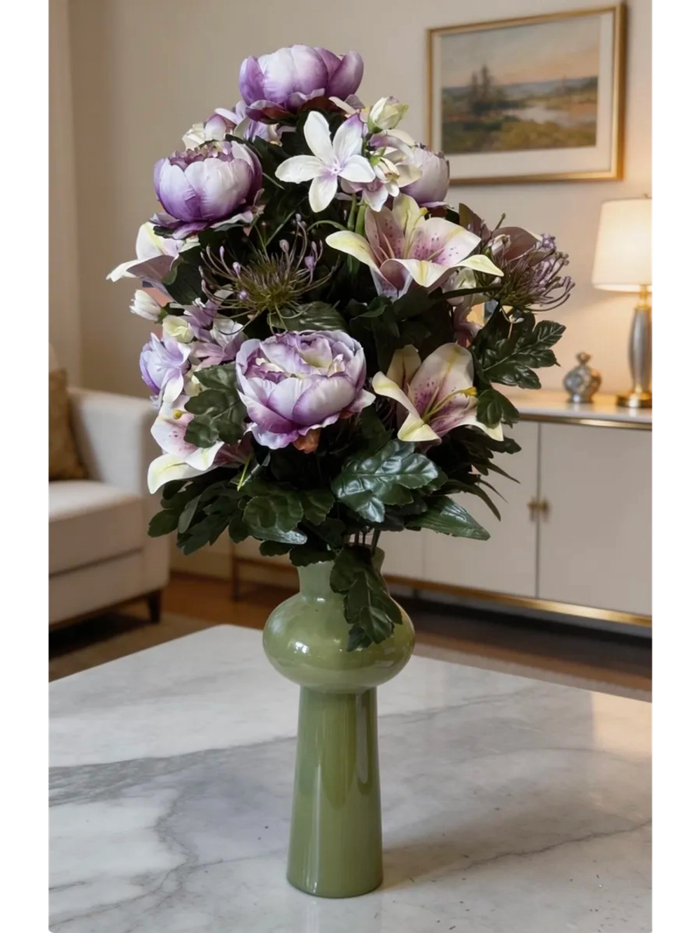 Премиальный букет искусственных цветов