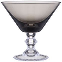 НАБОР БОКАЛОВ ДЛЯ МАРТИНИ ИЗ 2 ШТ "MIRAGE" GREY 280 МЛ