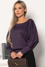 Блуза Гостья из будущего НЬЮ (сливовая) Б14922-19М LT Collection