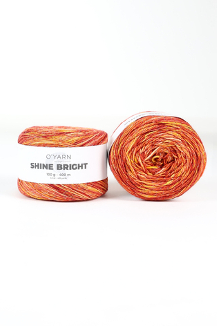 Пряжа O’YARN SHINE BRIGHT секционная, 500г