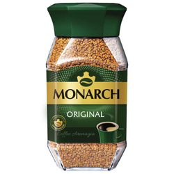 Кофе растворимый Monarch Original, 190 г стеклянная банка (Монарх)