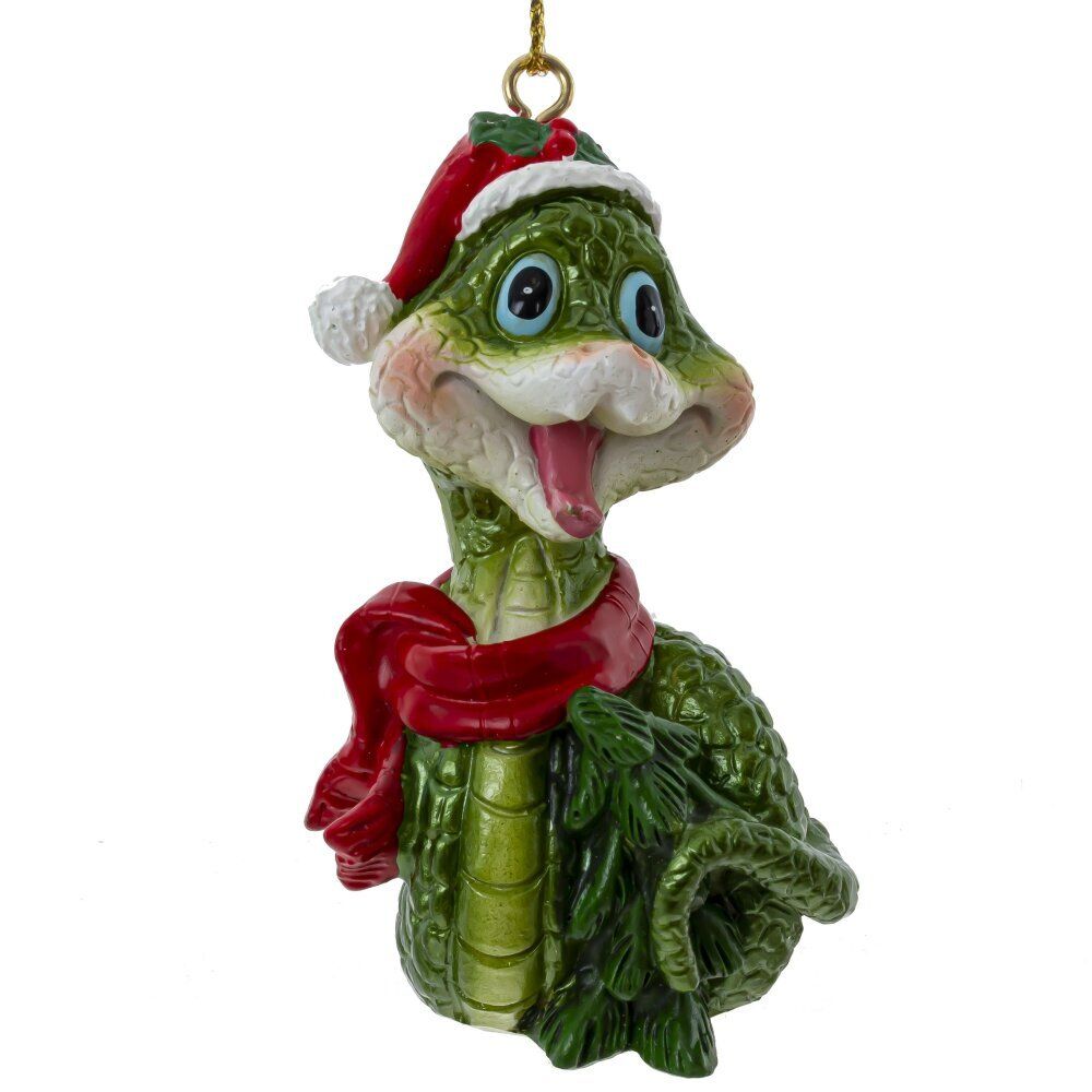 GAEM Фигурка декоративная подвесная "Змея", L3,5 W3 H7 см, 4в.