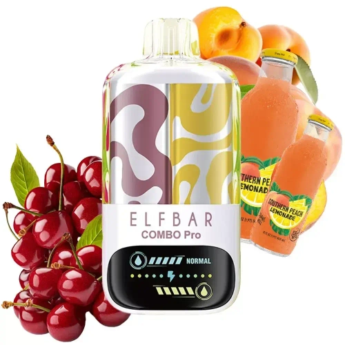 ELFBAR Combo Pro 30000 – Cherry / Peach Lemonade (5% nic)