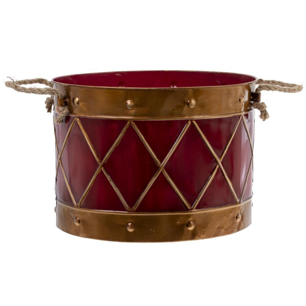 GAEM Набор из 3шт, Кашпо декоративное "Барабан", L36,5/33/29 W27/25/22 H28/24/20