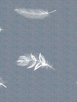 Наволочка комплект 2шт бязь Сказка "Перья" 70x70 см