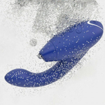 Cтимулятор клитора и точки G Womanizer DUO 2, синий