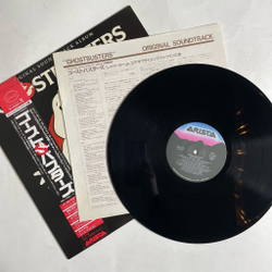 Винтажная виниловая пластинка LP Ghostbusters Soundtrack Album (Japan 1984) (Obi) Hot Night