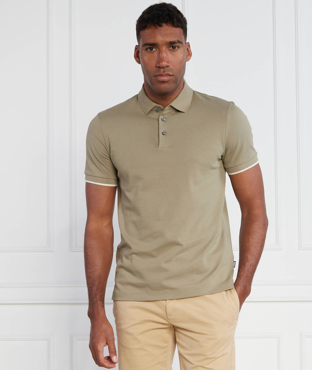 Поло Phillipson BOSS BLACK - зеленый(50494970)