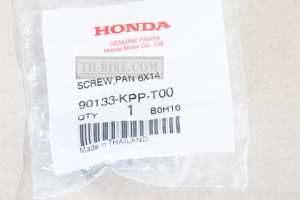 90133-KPP-T00 SCREW, PAN, 6X14