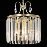 Citilux Инга CL335133 Люстра хрустальная подвесная Бронза