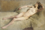Поль Зиффер. №399. Модель (The Artist's Model). 65 х 96. Холст, масло. Частное собрание.